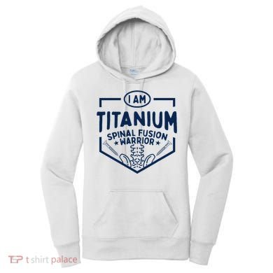 Titanium Spinal Fusion Warrior Spine Surgery Women's Hoodie
