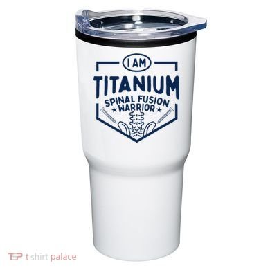 Titanium Spinal Fusion Warrior Spine Surgery Tumbler