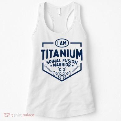 Titanium Spinal Fusion Warrior Spine Surgery Women's Tank Top