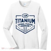Titanium Spinal Fusion Warrior Spine Surgery Women's Long Sleeve Shirt thumb 0
