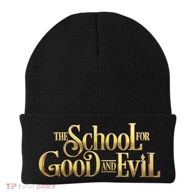 The School For Good And Evil Text Logo Gift Beanie
