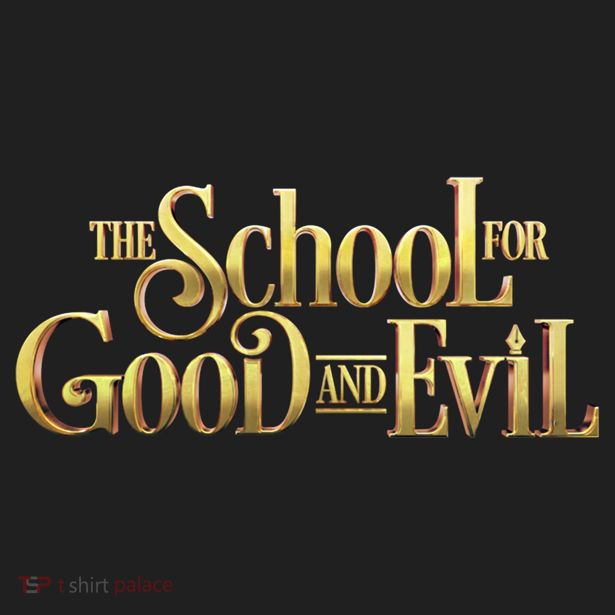 The School For Good And Evil Text Logo Gift Beanie