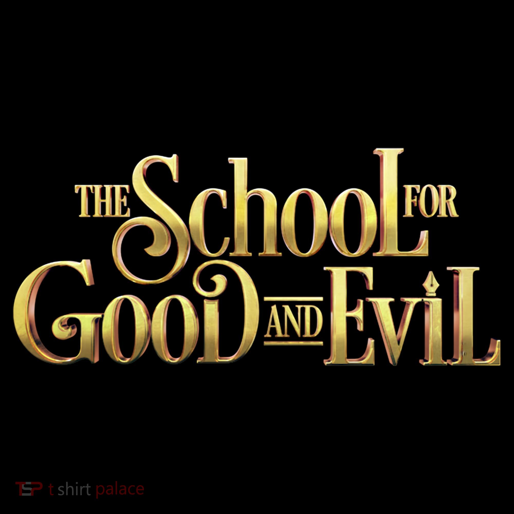 The School For Good And Evil Text Logo Gift Women's Hoodie