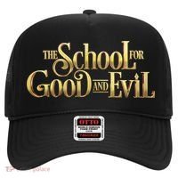 The School For Good And Evil Text Logo Gift Hat thumb 0
