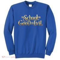 The School For Good And Evil Text Logo Gift Sweatshirt thumb 0