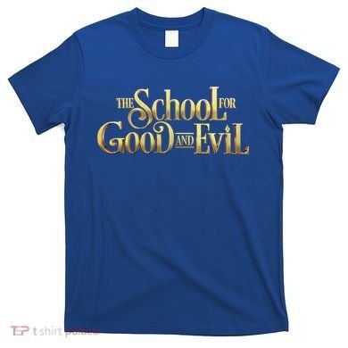 The School For Good And Evil Text Logo Gift T-Shirt