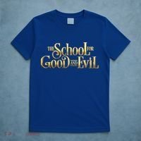 The School For Good And Evil Text Logo Gift T-Shirt thumb 5