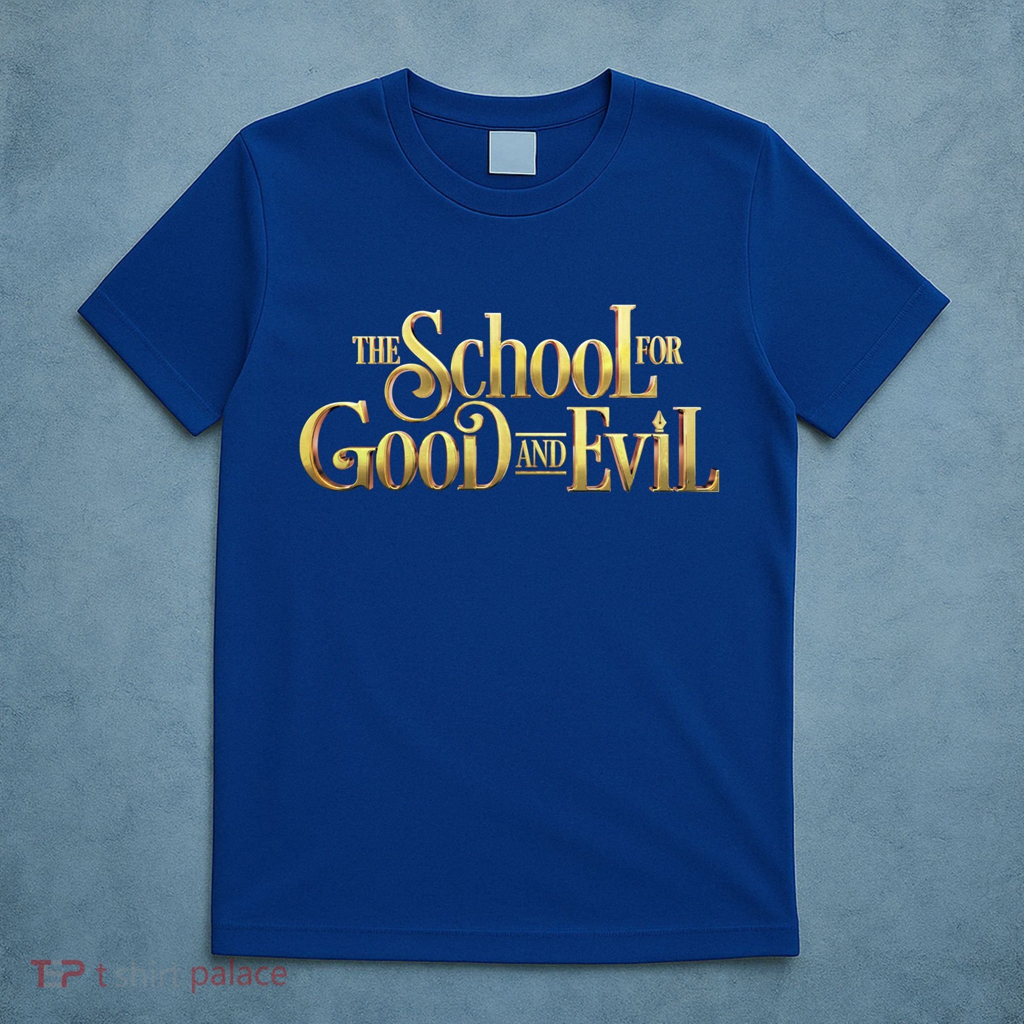 The School For Good And Evil Text Logo Gift T-Shirt