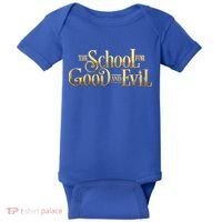 The School For Good And Evil Text Logo Gift Baby Bodysuit thumb 0