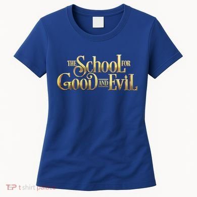 The School For Good And Evil Text Logo Gift Women's T-Shirt