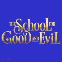 The School For Good And Evil Text Logo Gift Kids T-Shirt thumb 4