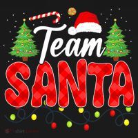 Team Santa Family Group Matching Christmas Pajama Party Women's Tank Top thumb 5