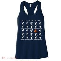 Telemark Skiing Free your Heel Think Different Ski Women's Tank Top thumb 0