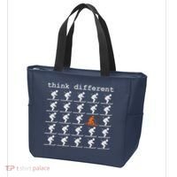 Telemark Skiing Free your Heel Think Different Ski Tote Bag thumb 3