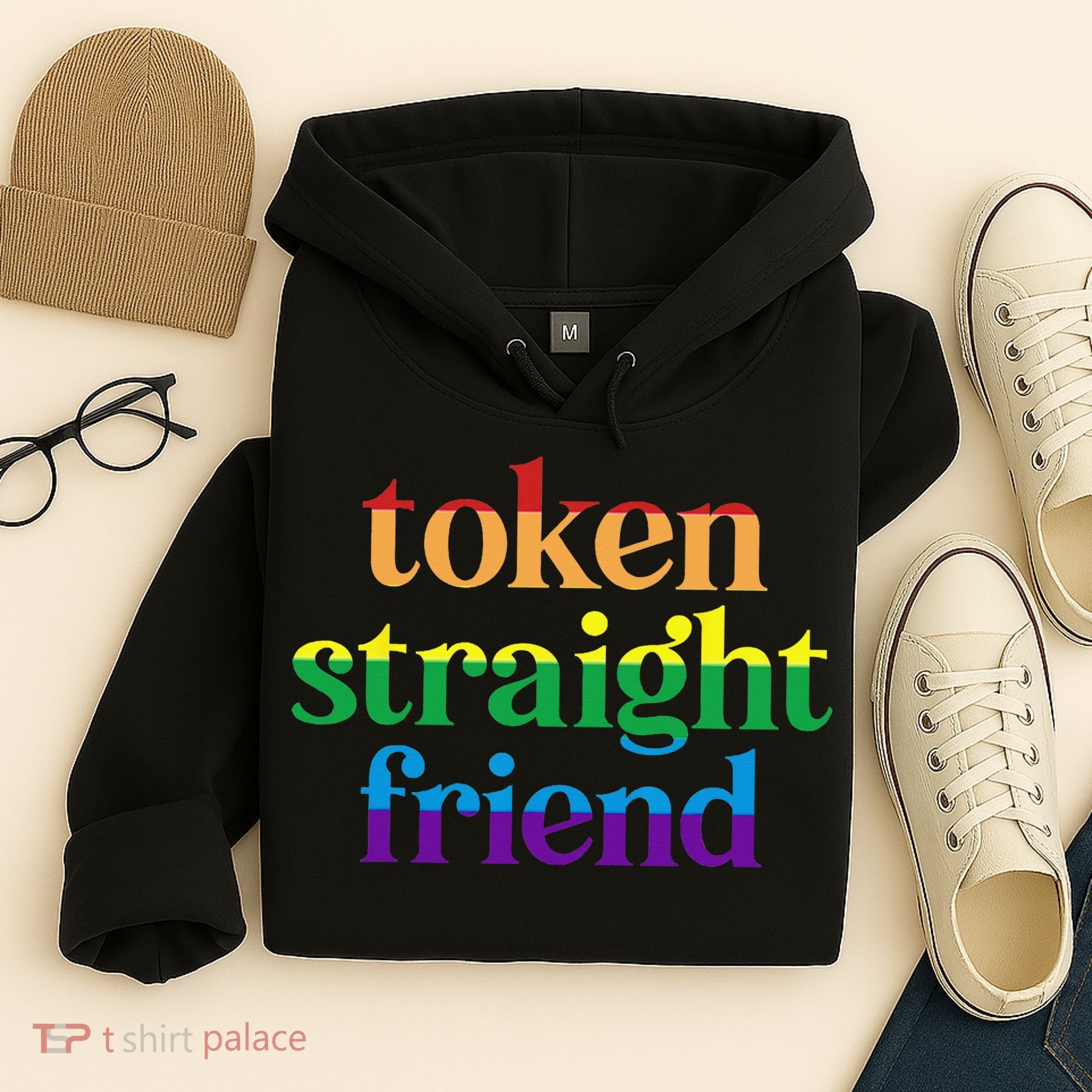 Token Straight Friend Hoodie
