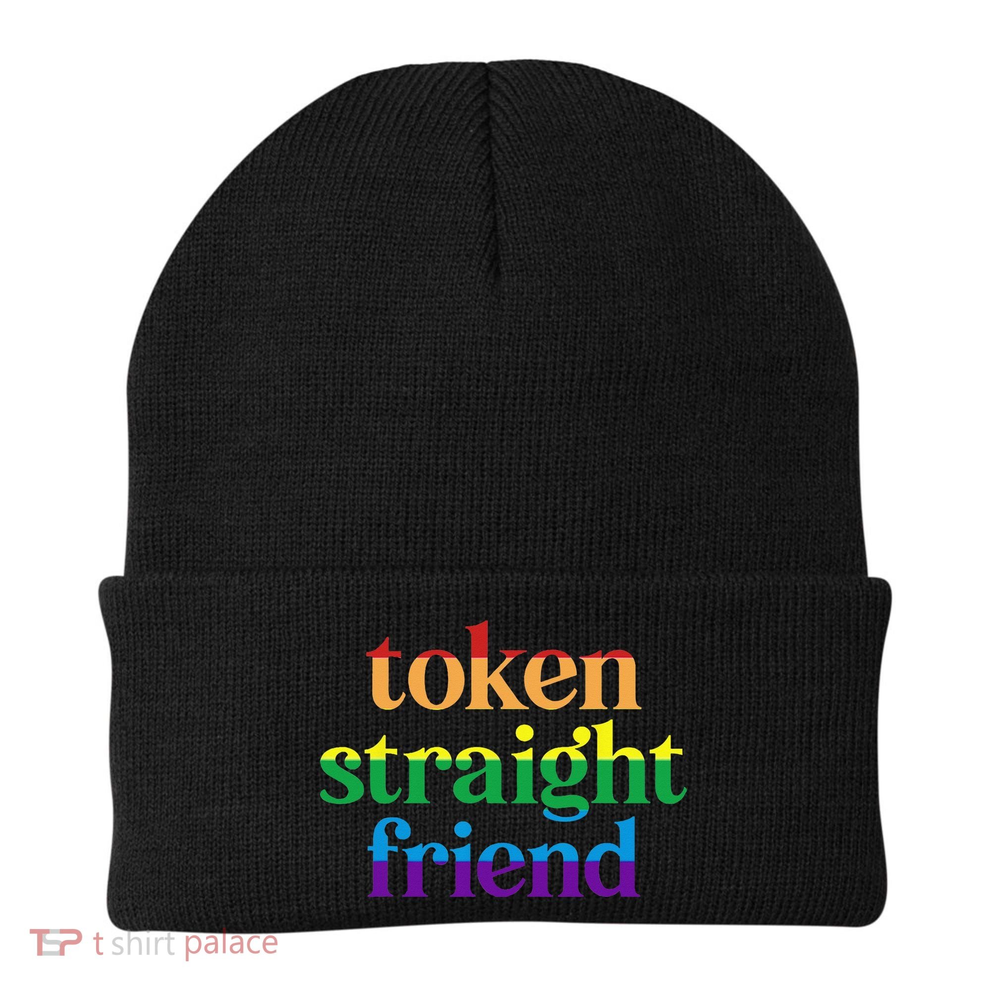 Token Straight Friend Beanie