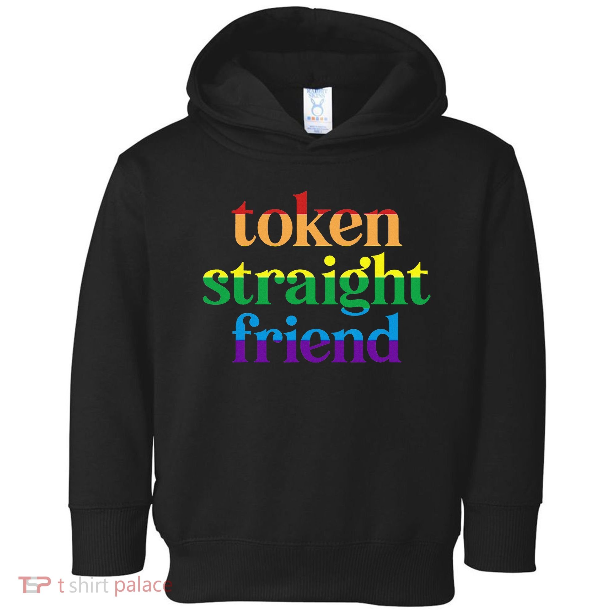 Token Straight Friend Toddler Hoodie