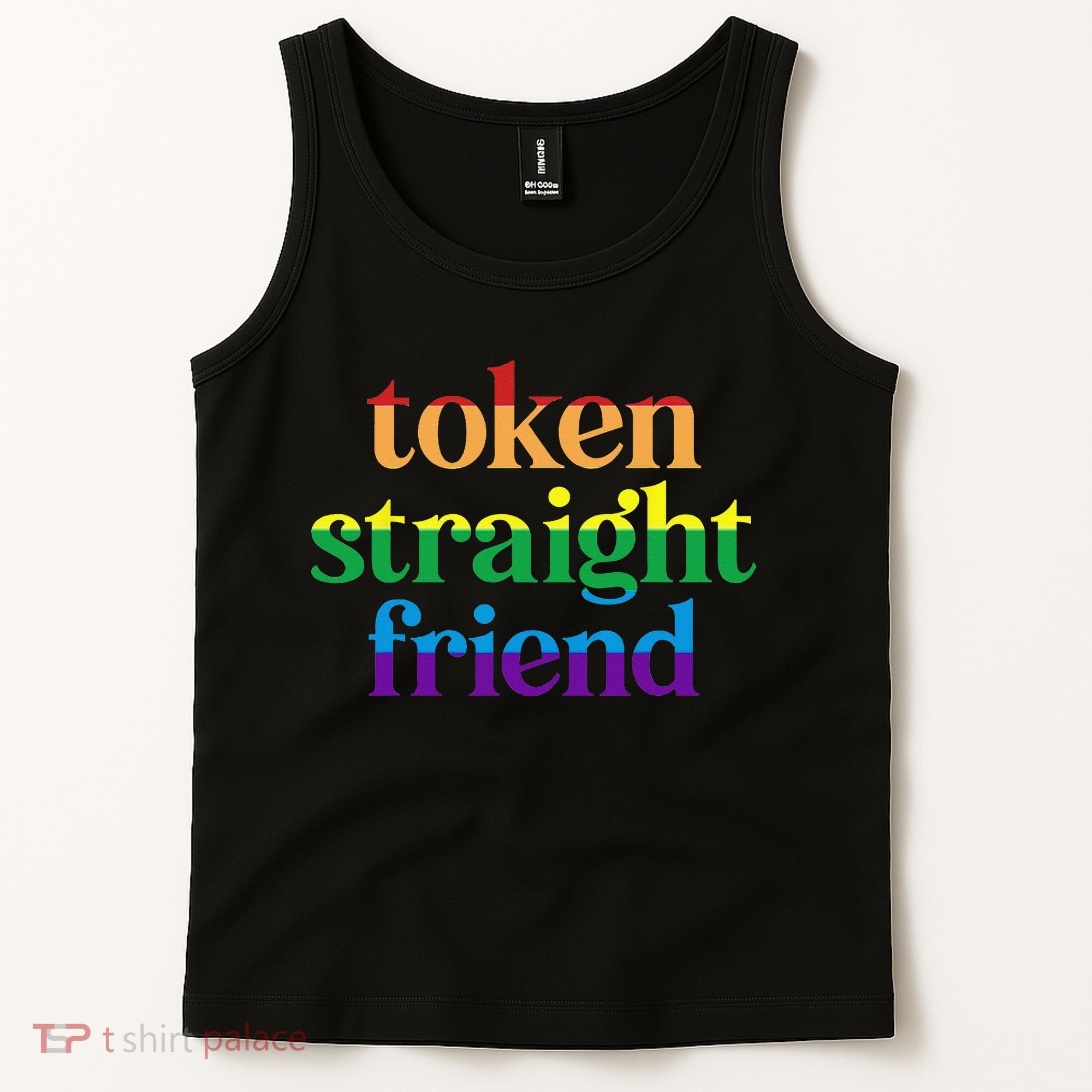 Token Straight Friend Tank Top