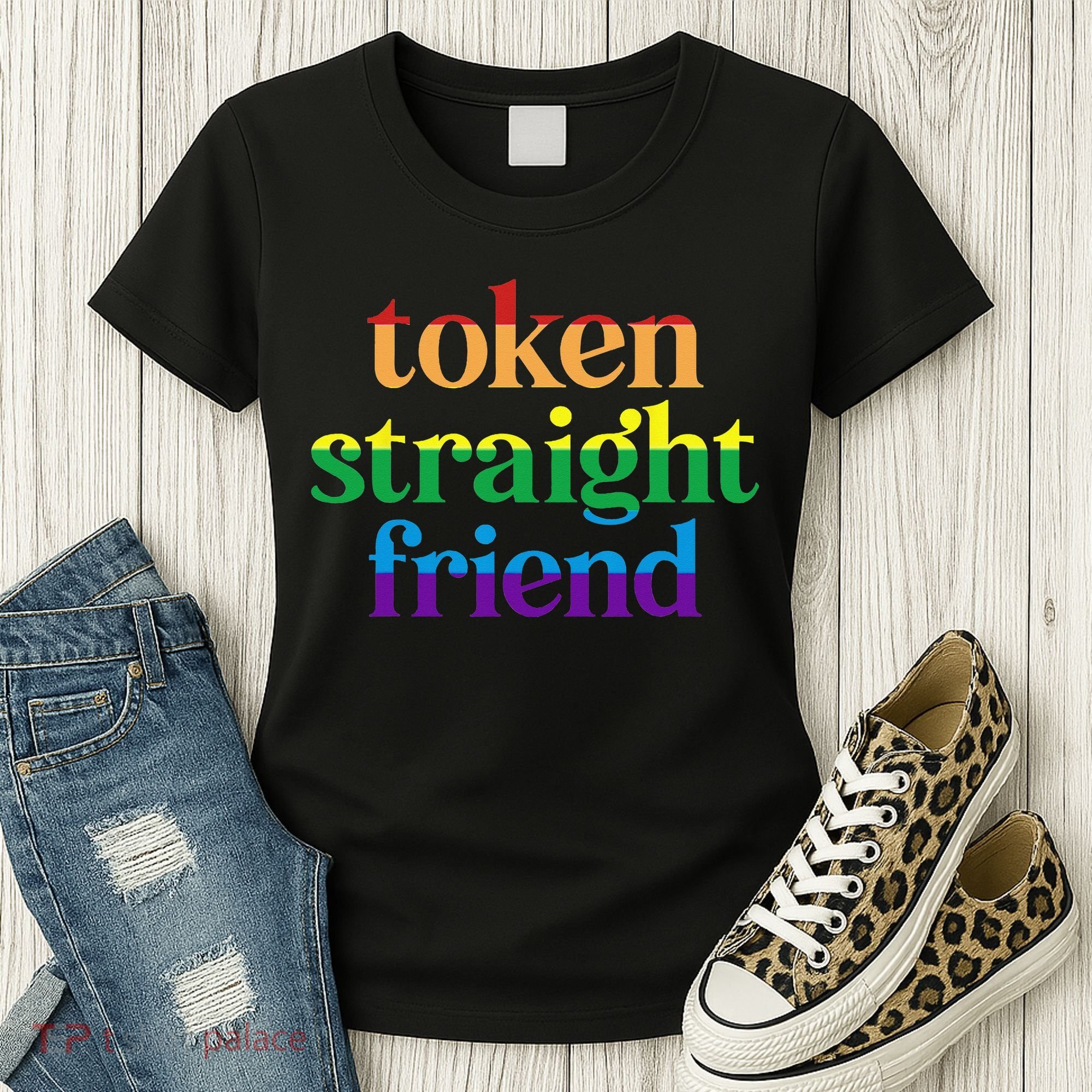 Token Straight Friend Women's T-Shirt