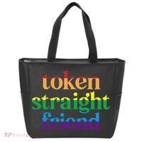 Token Straight Friend Tote Bag thumb 0
