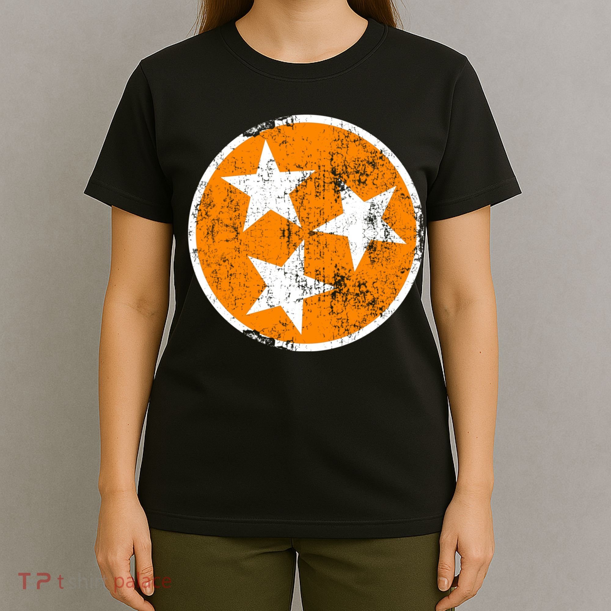 Tennessee State Flag TN Souvenir Football Baseball Sport Fans T-Shirt