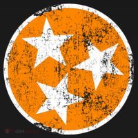 Tennessee State Flag TN Souvenir Football Baseball Sport Fans Women's Tank Top thumb 5