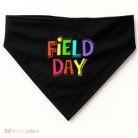 Teacher Student Field Day Let The Games Begin Field Day USA-Made Doggie Bandana thumb 0