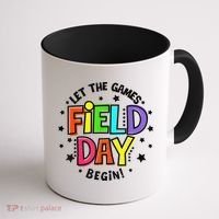 Teacher Student Field Day Let The Games Begin Field Day Coffee Mug thumb 1