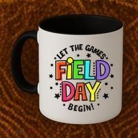 Teacher Student Field Day Let The Games Begin Field Day Coffee Mug thumb 2