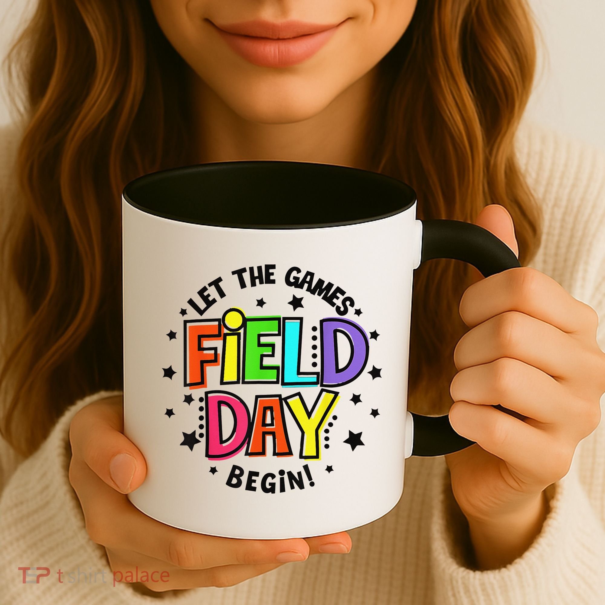 Teacher Student Field Day Let The Games Begin Field Day Coffee Mug