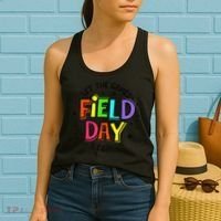 Teacher Student Field Day Let The Games Begin Field Day Women's Tank Top thumb 2