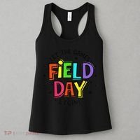 Teacher Student Field Day Let The Games Begin Field Day Women's Tank Top thumb 3