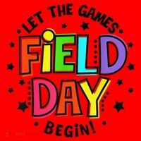 Teacher Student Field Day Let The Games Begin Field Day Santa Hat thumb 1