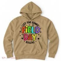 Teacher Student Field Day Let The Games Begin Field Day Hoodie thumb 0