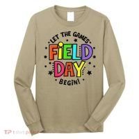 Teacher Student Field Day Let The Games Begin Field Day Long Sleeve Shirt thumb 0