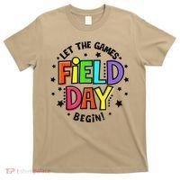 Teacher Student Field Day Let The Games Begin Field Day T-Shirt thumb 0