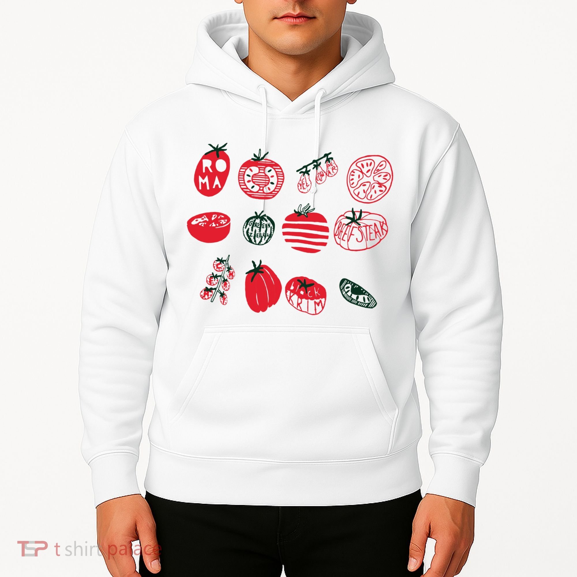 Tomato Shirts Foodie Gardening Gift Hoodie