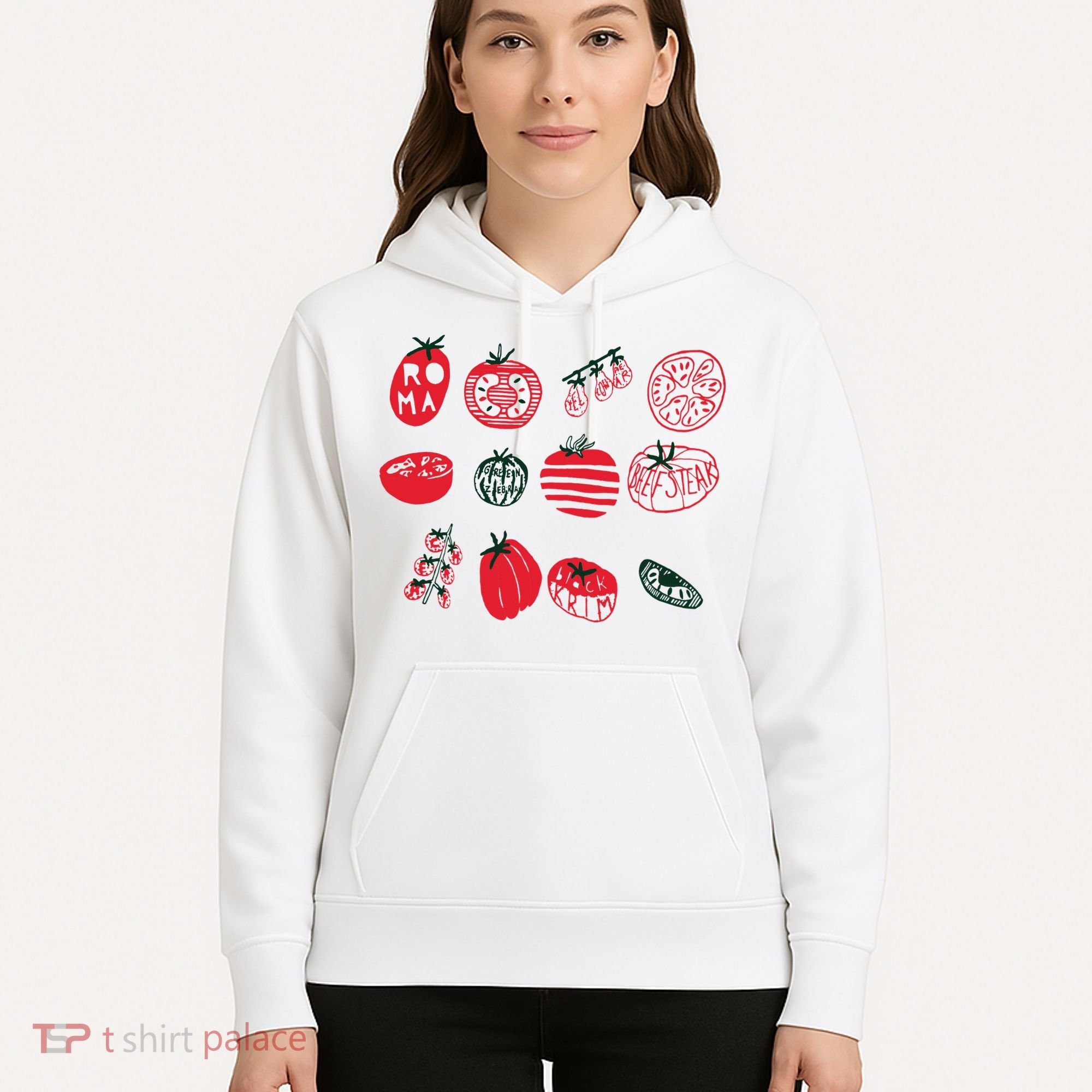 Tomato Shirts Foodie Gardening Gift Hoodie