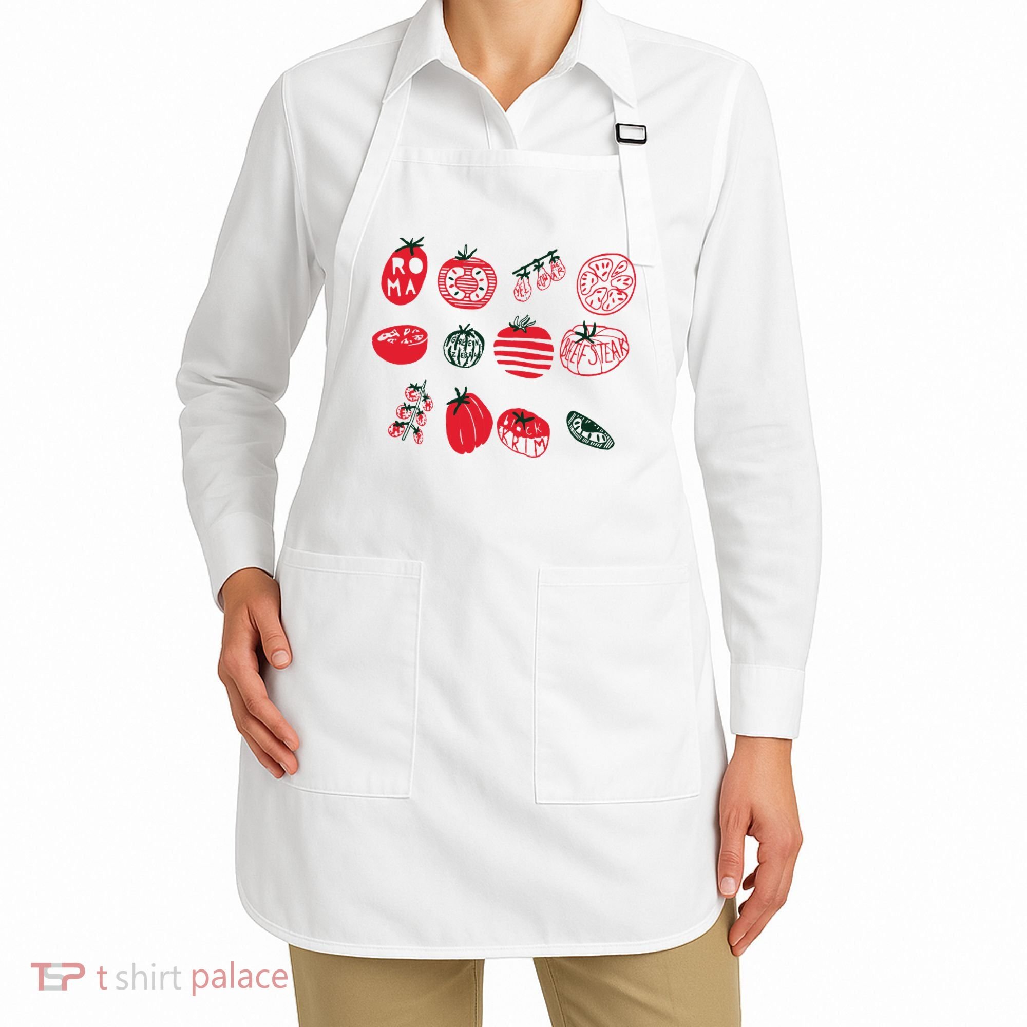 Tomato Shirts Foodie Gardening Gift Apron