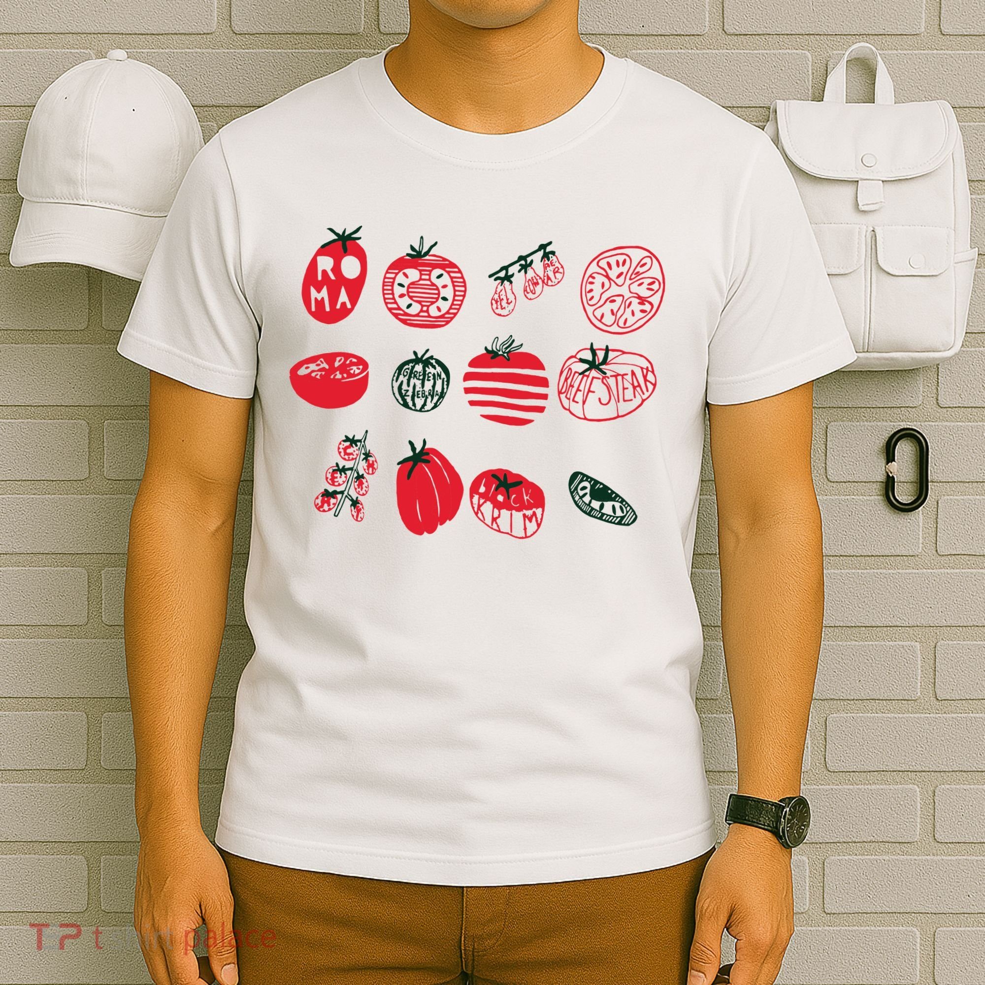 Tomato Shirts Foodie Gardening Gift T-Shirt