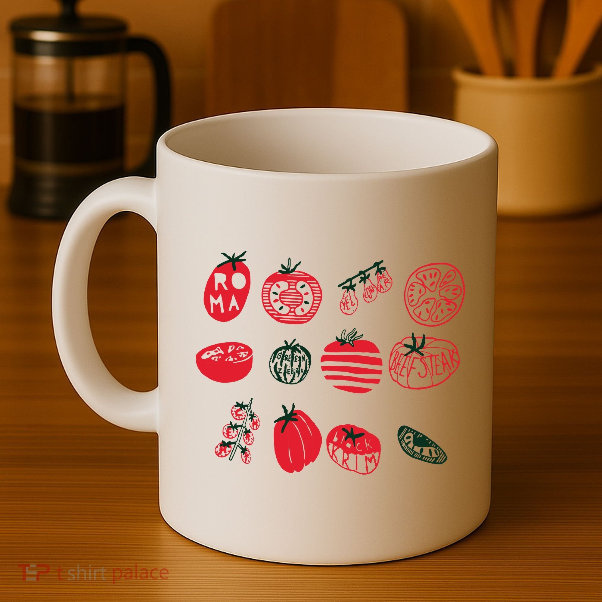 Tomato Shirts Foodie Gardening Gift Coffee Mug