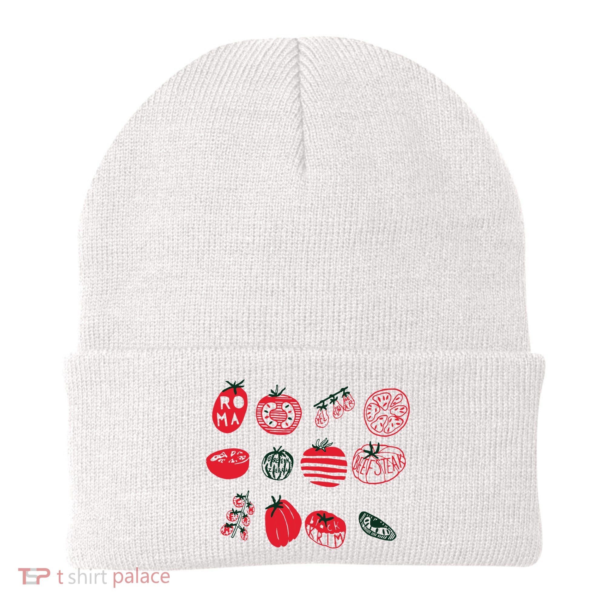 Tomato Shirts Foodie Gardening Gift Beanie