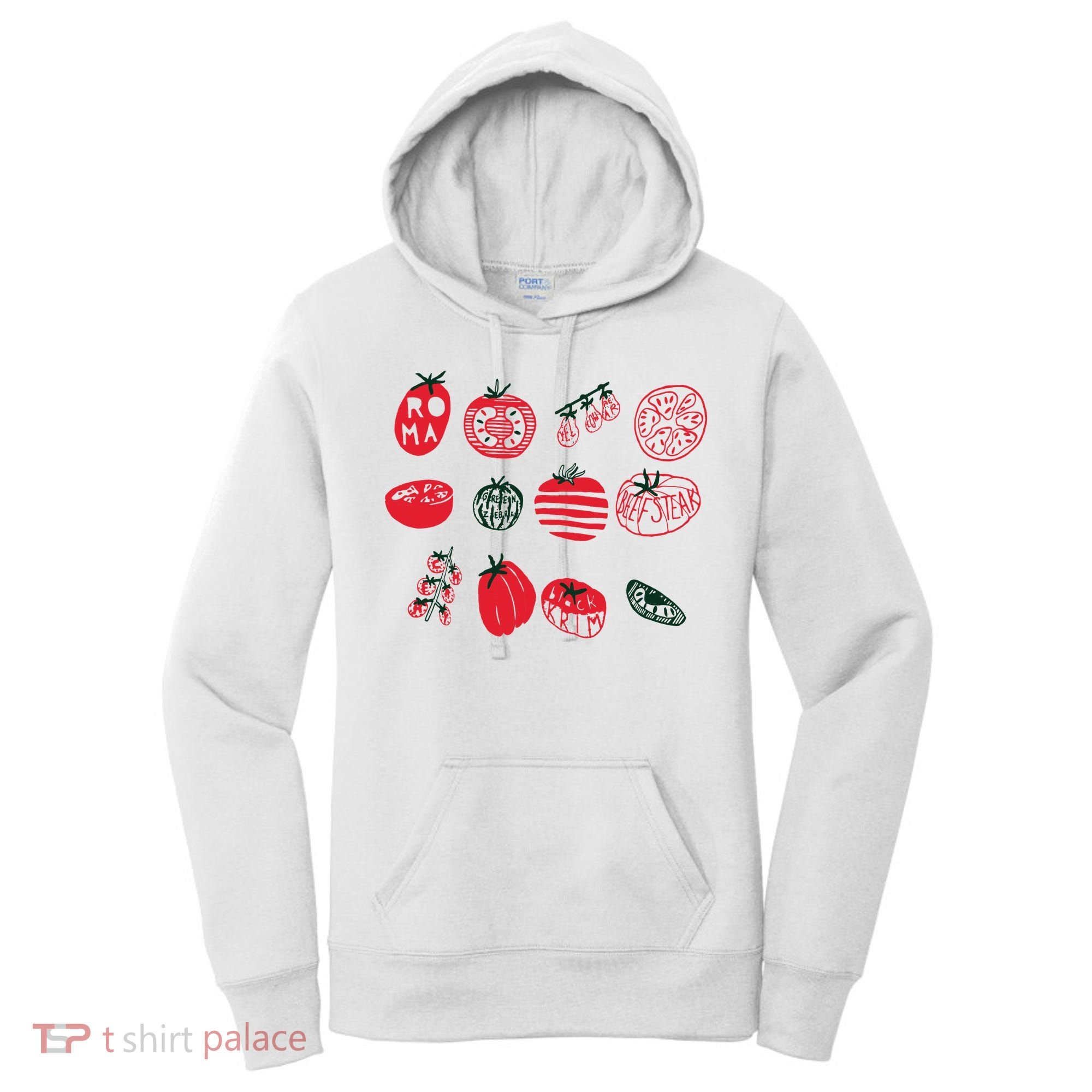 Tomato Shirts Foodie Gardening Gift Women's Hoodie