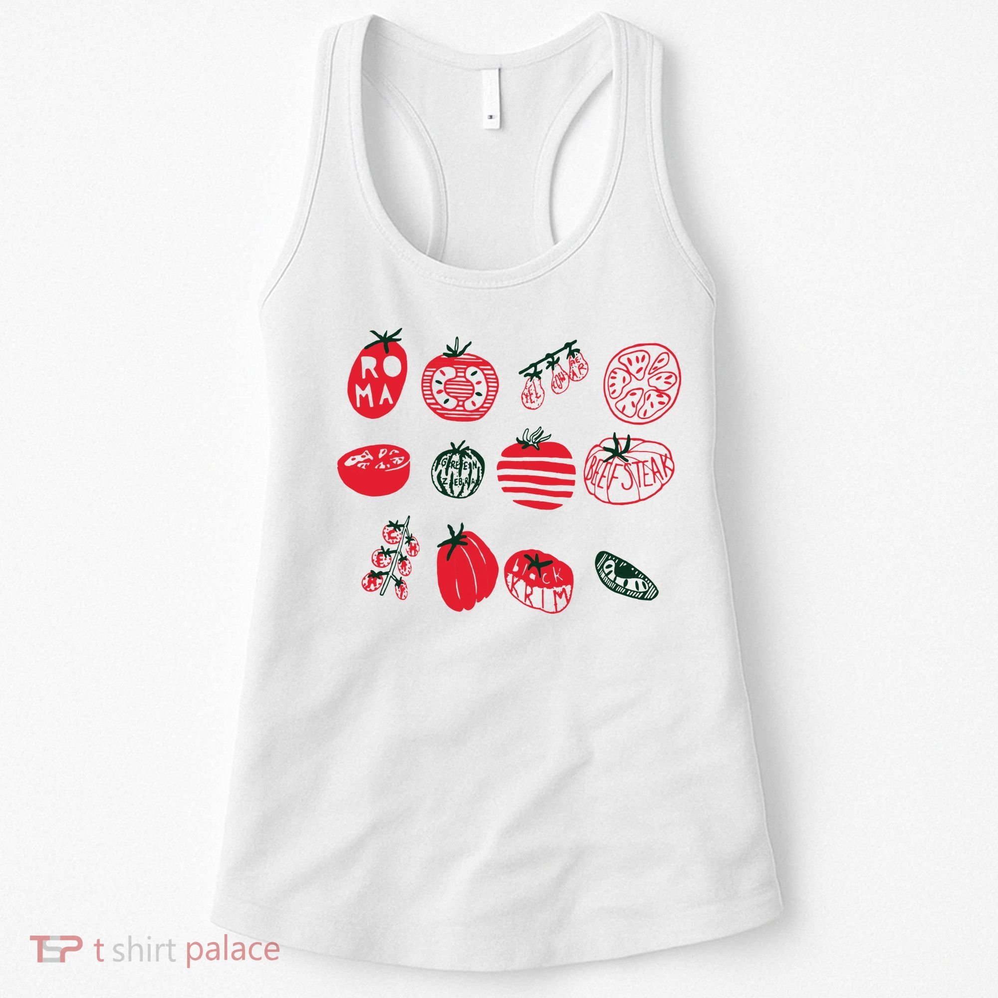 Tomato Shirts Foodie Gardening Gift Women's Tank Top