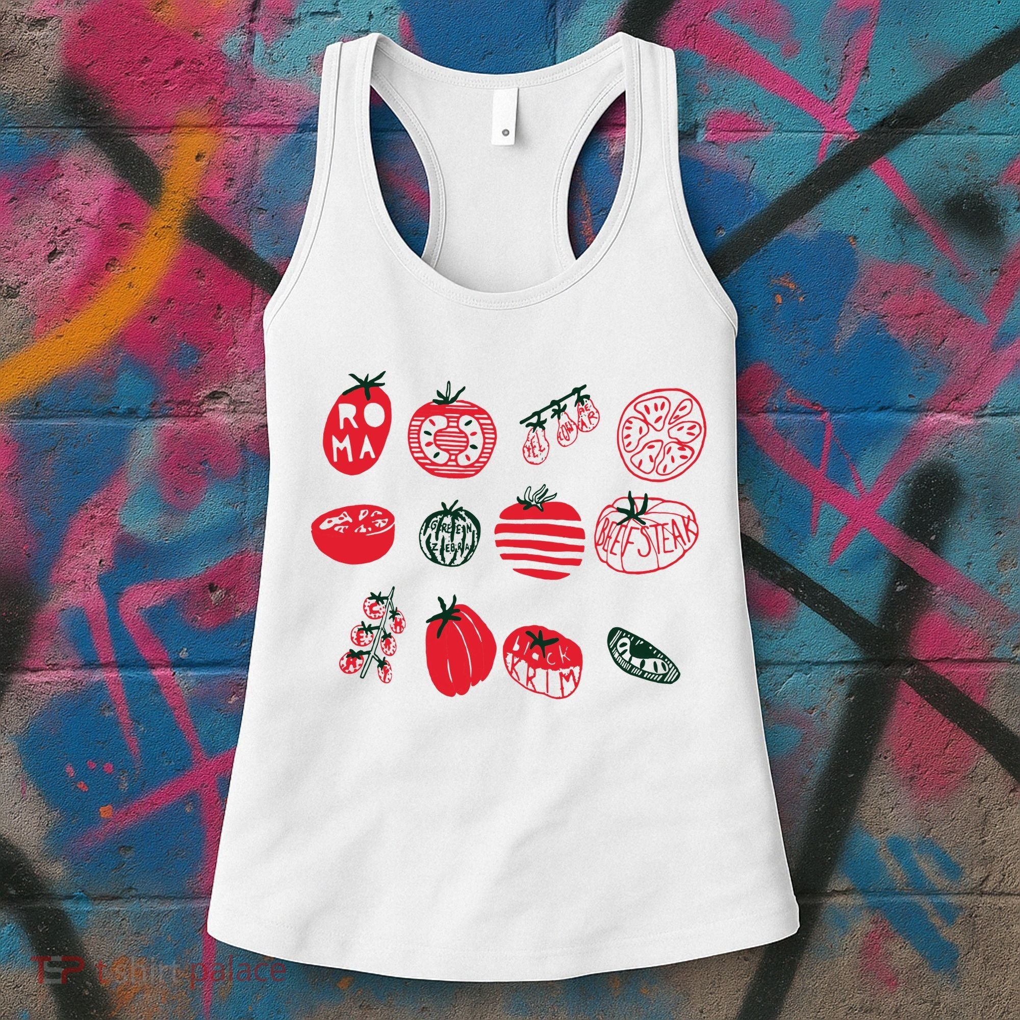 Tomato Shirts Foodie Gardening Gift Women's Tank Top