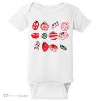 Tomato Shirts Foodie Gardening Gift Baby Bodysuit thumb 0