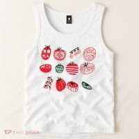 Tomato Shirts Foodie Gardening Gift Tank Top thumb 2