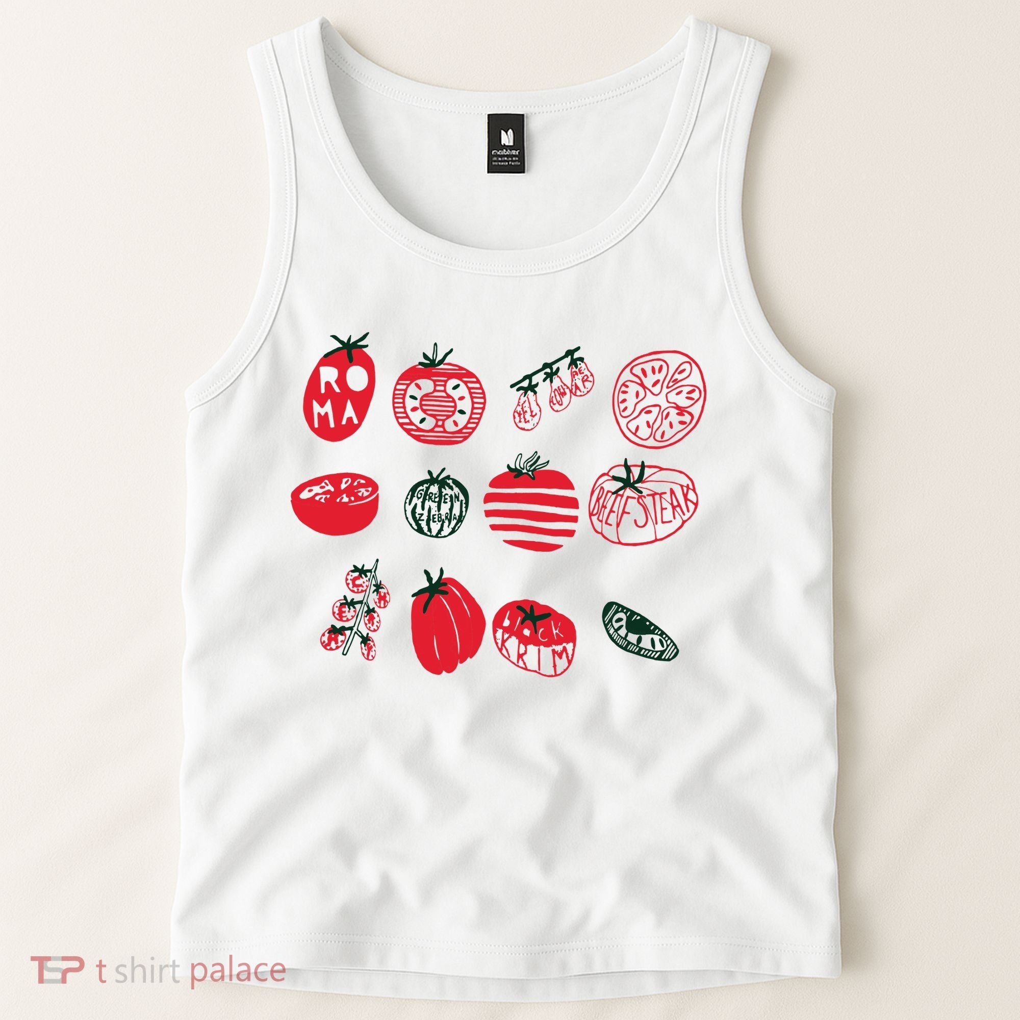 Tomato Shirts Foodie Gardening Gift Tank Top