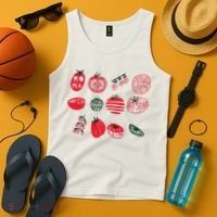 Tomato Shirts Foodie Gardening Gift Tank Top thumb 4
