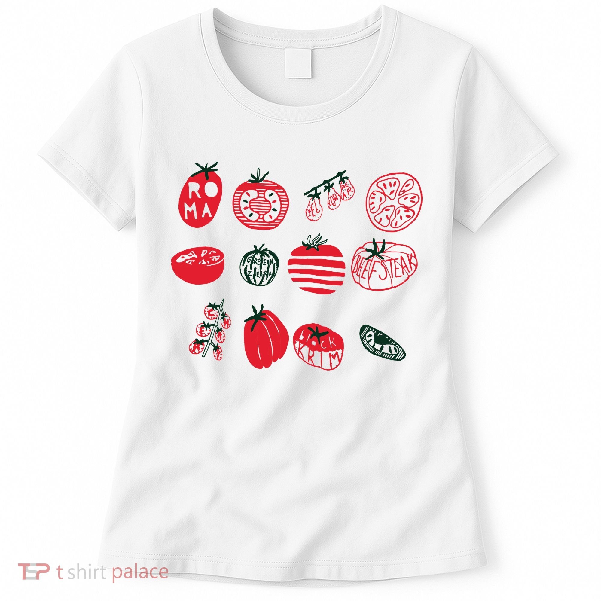 Tomato Shirts Foodie Gardening Gift Women's T-Shirt
